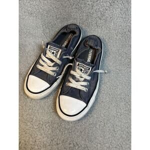 Converse Chuck Taylor Blue All Star Shoreline Slip Athletic Navy W5 UK3